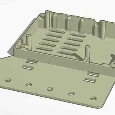 Hộp Raspberry PI 4 - phần mở rộng cho giá đỡ VESA 100