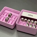 Giá đỡ pin LR44 Gridfinity có thể xếp chồng, 10 cái 1x1x3 - Thumbnail 2