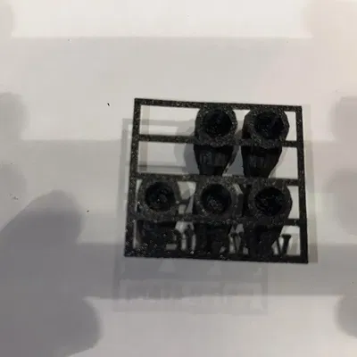 Nắp van hình khủng long T-rex cho xe tải