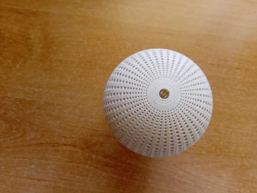 Đèn trang trí hình cầu lỗ cho nến LED - Image 5