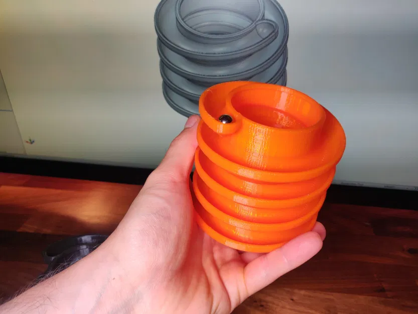 Giá đỡ bút hình đường đua bi marble 13.2mm - Image 2