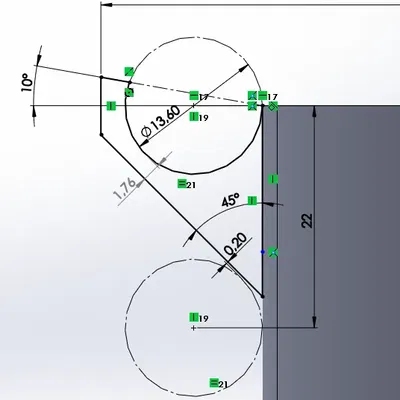 Giá đỡ bút hình đường đua bi marble 13.2mm