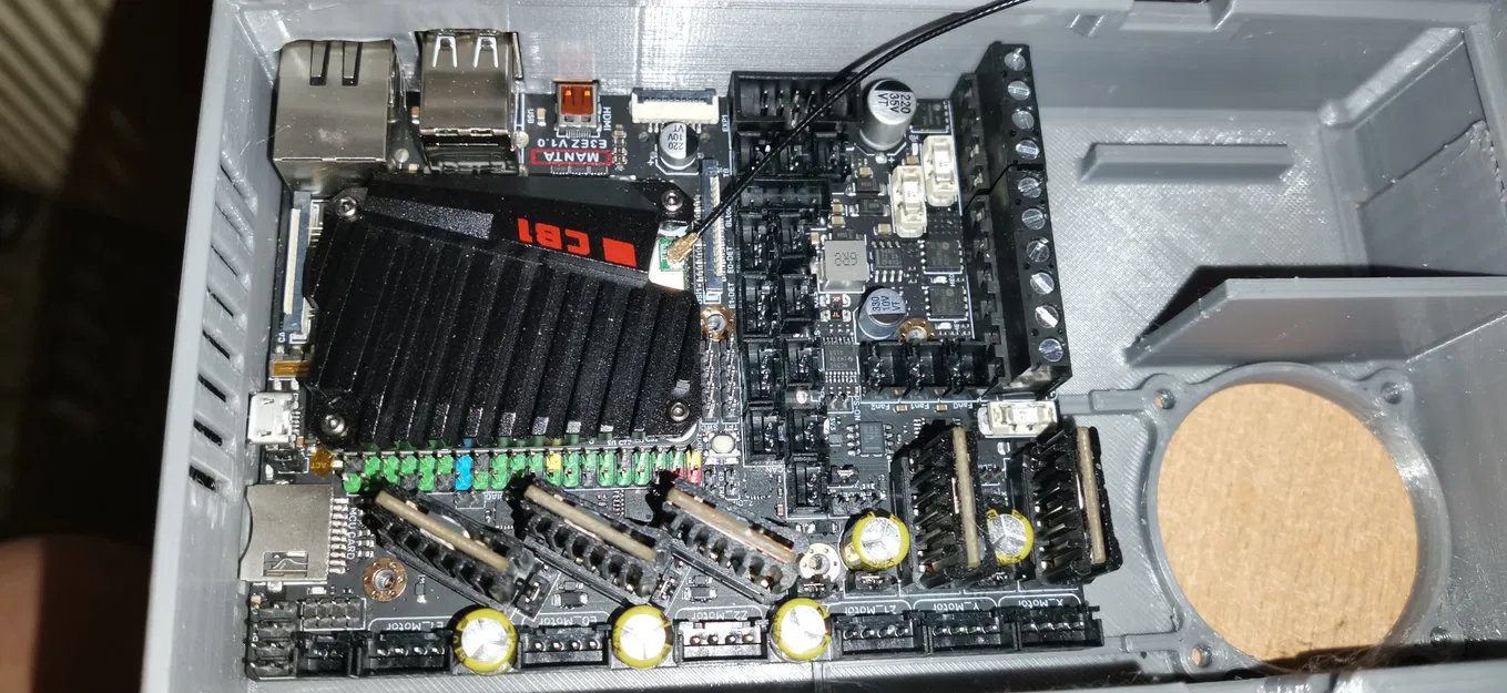 Vỏ trước cho Ender 3 và Ender 3 V2 tương thích BTT Manta E3 EZ - Image 5