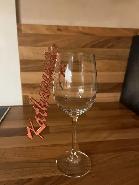 Biển tên Glas Label cho đám cưới - Image 2