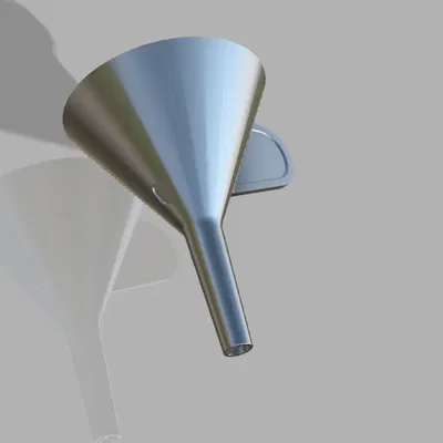 Phễu với lỗ thông hơi tích hợp để đổ chai nhanh chóng