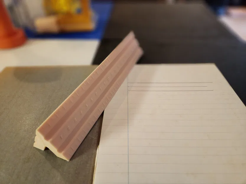 Thước kẻ hai mặt cho đo lường chính xác - Image 1