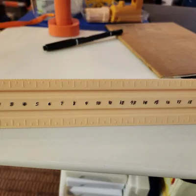 Thước kẻ hai mặt cho đo lường chính xác