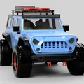 JEEP WRANGLER TỶ LỆ 1:12 VỚI MÁI CHE CÓ THỂ THÁO RỜI - Thumbnail 3