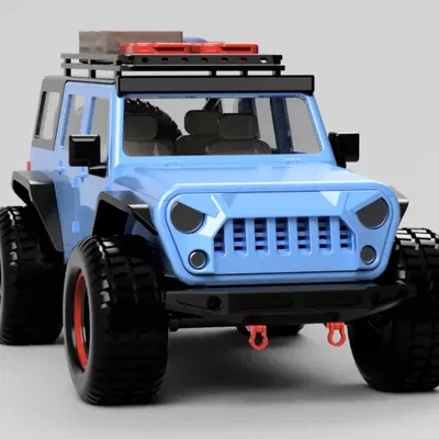 JEEP WRANGLER TỶ LỆ 1:12 VỚI MÁI CHE CÓ THỂ THÁO RỜI