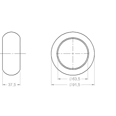 Thay thế ống cao su cho bánh xe trước Landroid M500 Plus