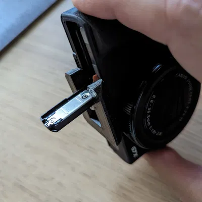 Đế Arca Swiss thân thiện với pin cho Canon G7x MK 3