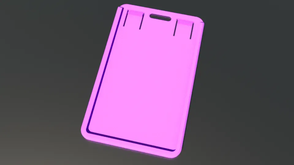 Giá đỡ thẻ ID không cần hỗ trợ, in ngay trên bàn xây dựng - Image 2