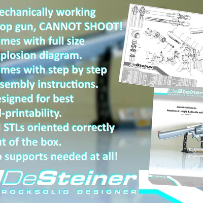 Revolver II: Súng lục hành động kép và đơn