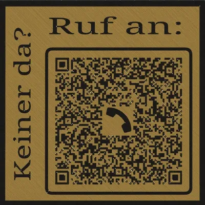 Biển báo quét mã QR bằng điện thoại với nam châm 10x2mm