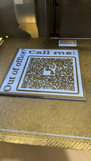 Biển báo quét mã QR bằng điện thoại với nam châm 10x2mm - Image 4