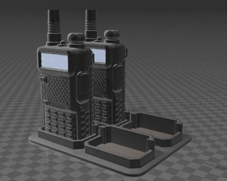 Giá đỡ lưu trữ cho 4 bộ đàm Baofeng - Image 4