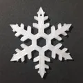 Đồ trang trí giáng sinh hình bông tuyết in 3D - Thumbnail 4