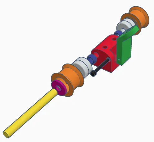 Giá đỡ cuộn filament tối giản cho máy in 3D Voron 2.4 - Image 4