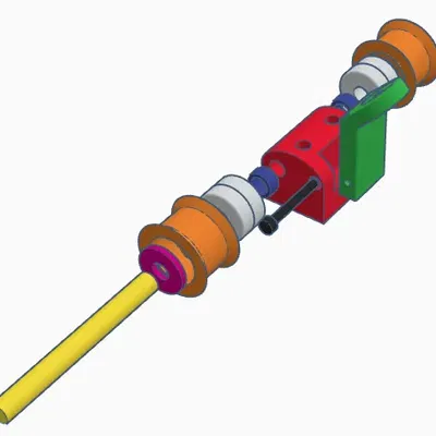 Giá đỡ cuộn filament tối giản cho máy in 3D Voron 2.4