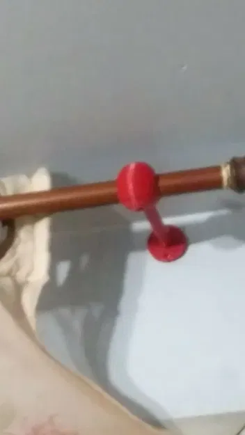 Giá đỡ cho thanh rèm cửa bằng nhựa ABS - Image 1