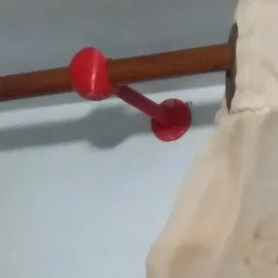 Giá đỡ cho thanh rèm cửa bằng nhựa ABS