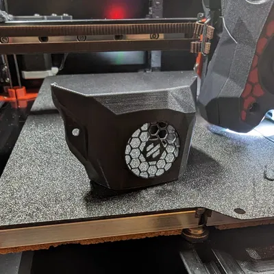 Quạt tản nhiệt Stealthburner SB2040 với lưới bảo vệ Voron