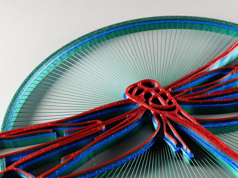 Tác phẩm nghệ thuật chuồn chuồn in 3D không cần hỗ trợ - Image 2