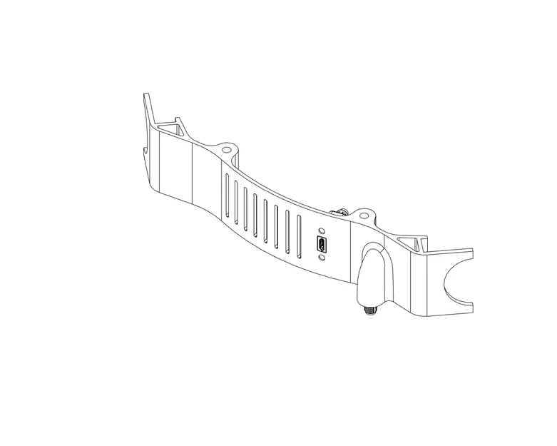 Bộ vỏ bên trái cho drone Wadjil từ Cubed Labs - Image 1