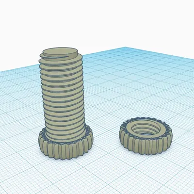 Đai ốc và vít cho các dự án in 3D