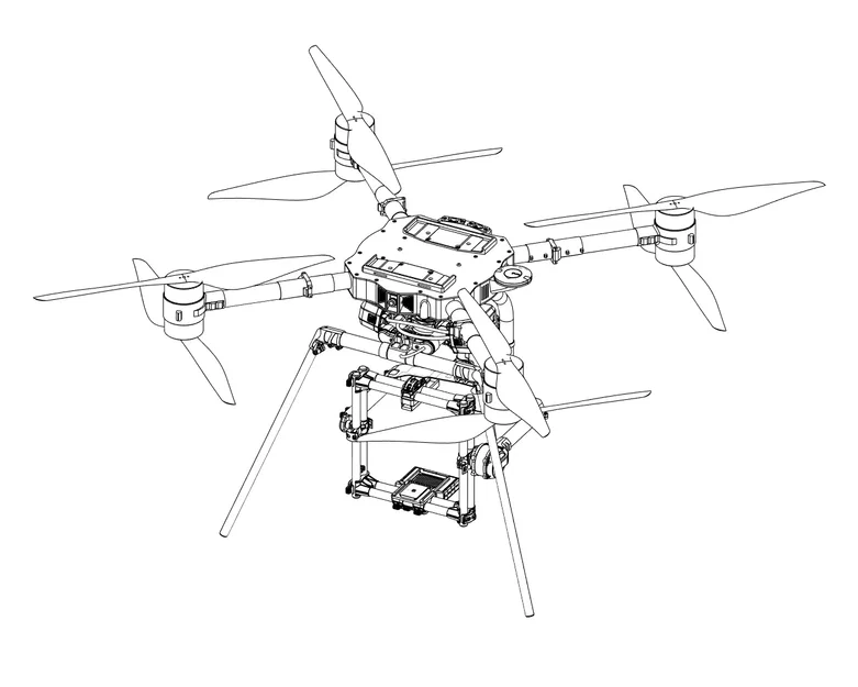 Bộ vỏ khí động học cho drone Wadjil từ Cubed Labs - Image 2