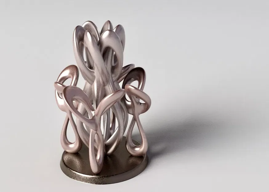 Điêu khắc nghệ thuật ba vòng lặp - Image 1