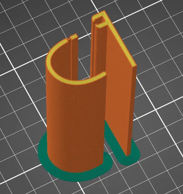 Giá đỡ giấy treo tường in 3D hoàn toàn - Image 3