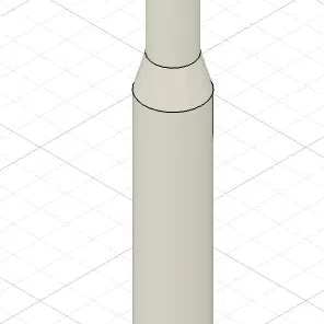 Mô hình tên lửa Saturn V trong Fusion 360
