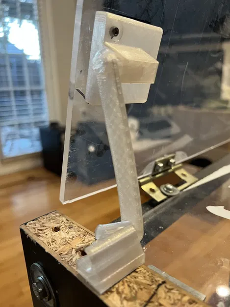 Giá đỡ cửa kiểu đứng cho tủ acrylic tự chế - Image 1