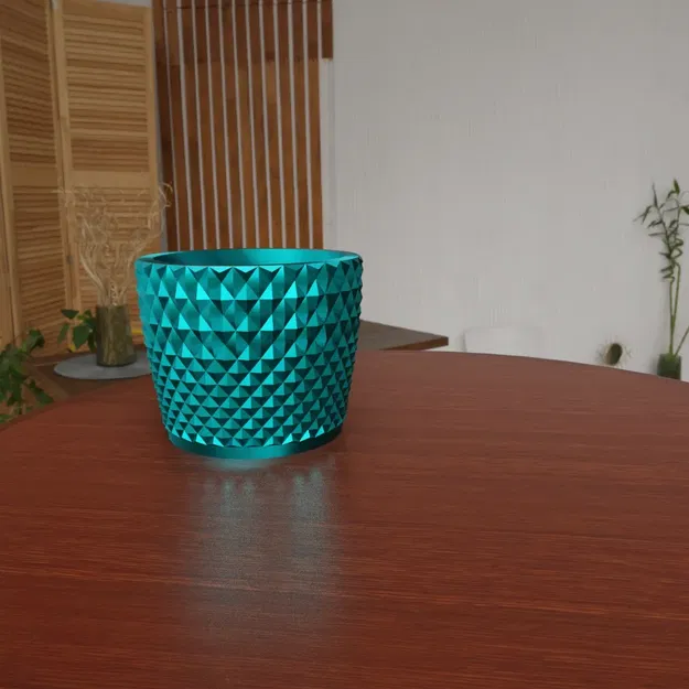 Bình hoa nổi 8 cm trang trí nội thất - Image 2