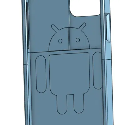 Ốp lưng iPhone 12 với thiết kế Android bên trong