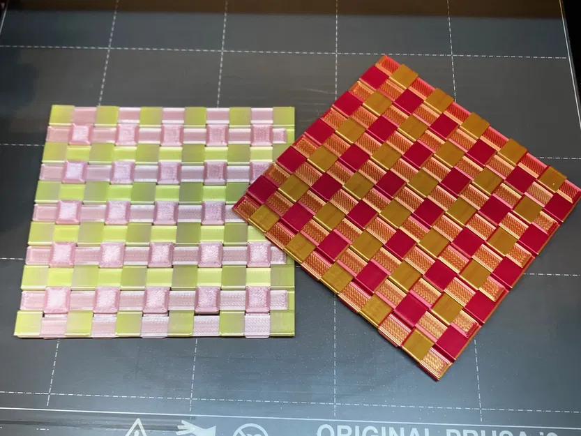 Đế lót ly họa tiết dệt đẹp mắt - Image 1