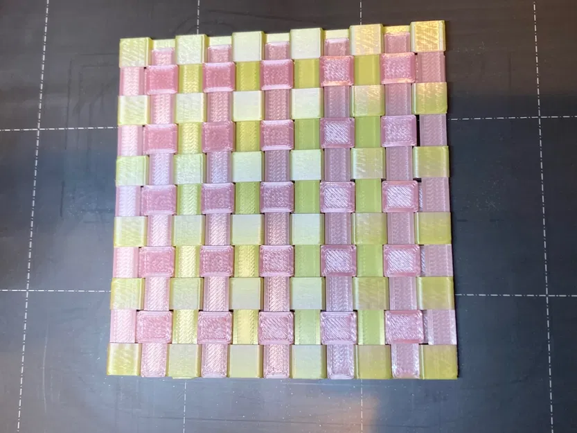 Đế lót ly họa tiết dệt đẹp mắt - Image 3