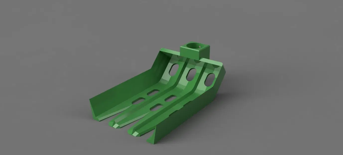 Công cụ làm cỏ với tay cầm chổi 23mm thích ứng 90° - Image 1