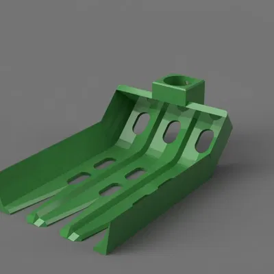 Công cụ làm cỏ với tay cầm chổi 23mm thích ứng 90°