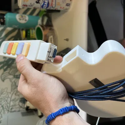 Cần cổ guitar ModCaster cho hệ thống điều khiển Clone Hero