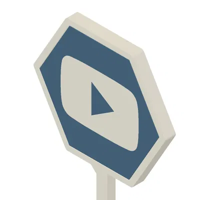 Biểu tượng nút phát YouTube phát sáng nền đẹp