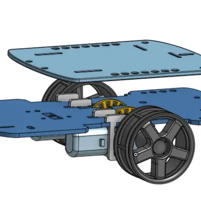 Phụ kiện thay thế cho GoPiGo v2 in 3D