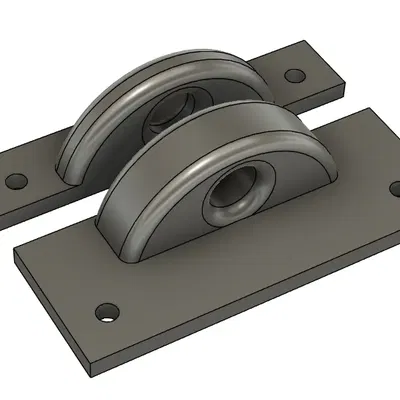 Giá đỡ hai mảnh cho khóa