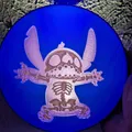 Hộp đèn khung xương hoạt hình Stitch - Thumbnail 1