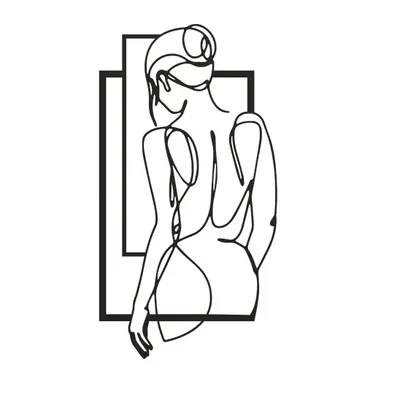 Bộ đường kẻ nghệ thuật treo tường