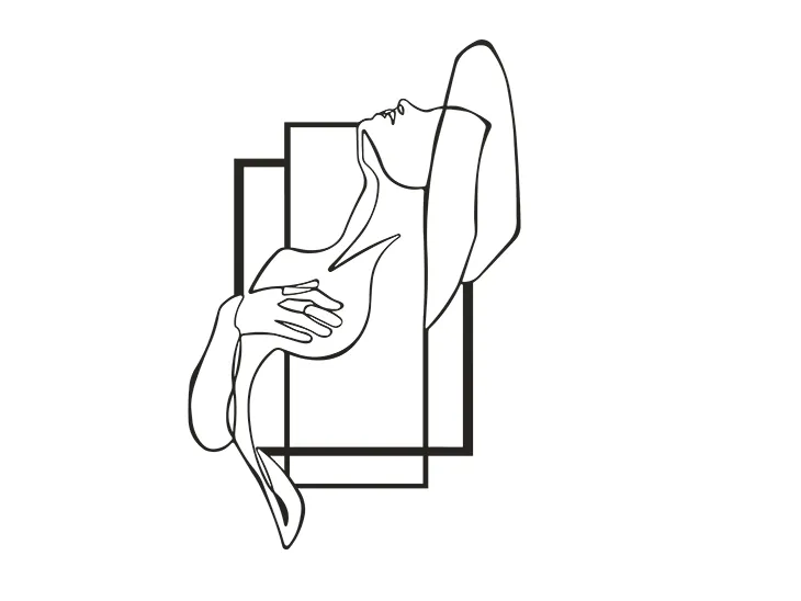 Bộ đường kẻ nghệ thuật treo tường - Image 3