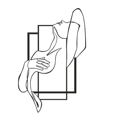 Bộ đường kẻ nghệ thuật treo tường