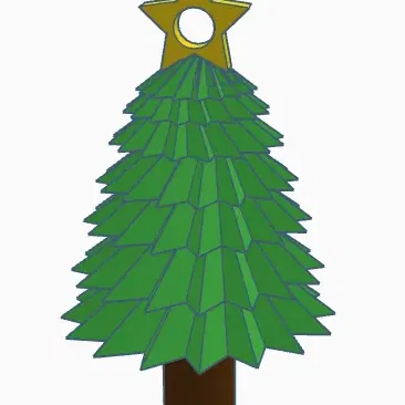 Cây thông Giáng sinh trang trí nghệ thuật