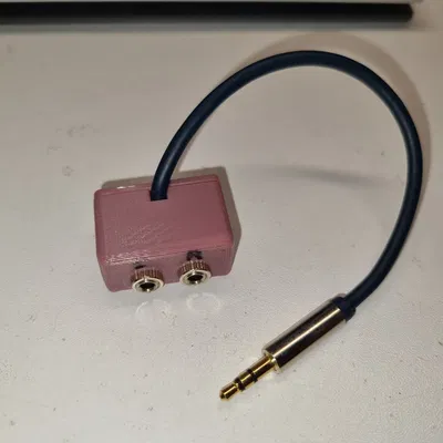 Bộ chia Y cho jack stereo hỗ trợ 2 thiết bị âm thanh